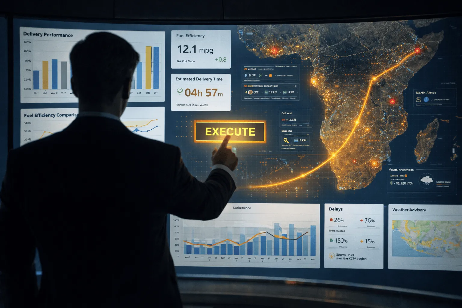 Tableau de bord prescriptive analytics