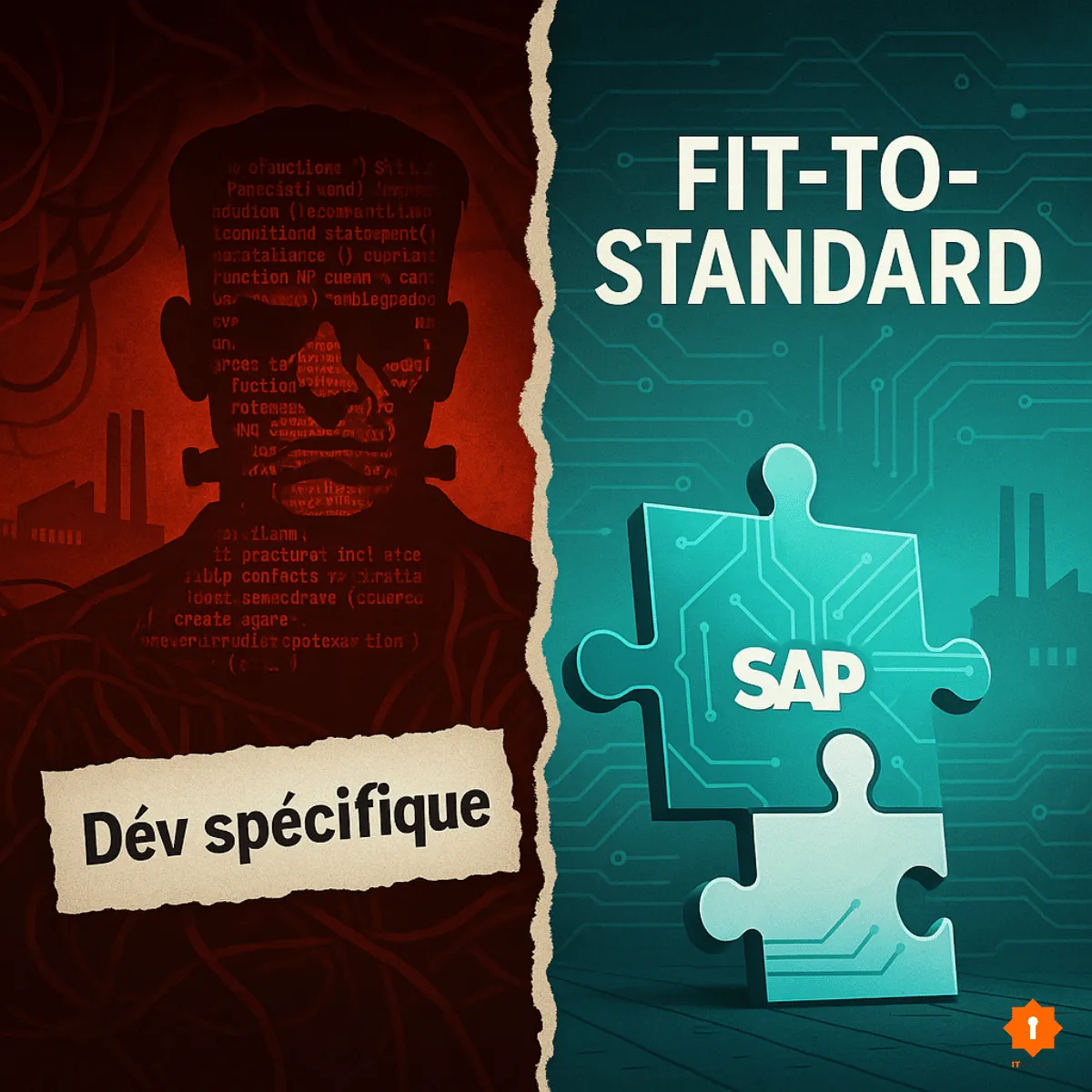 Split-screen chaos vs clarté – Décodage du PPT SAP Activate : Fit-to-Standard en 6 phases pour ERP en Algérie