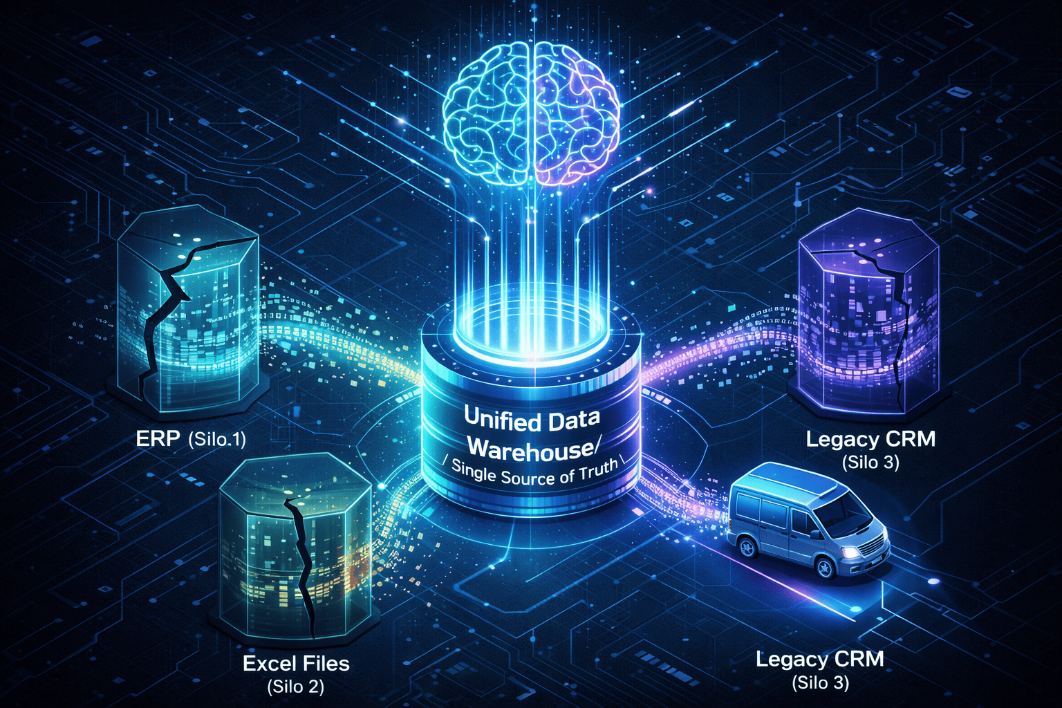 Unified source of data